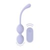 Vibrating Bead Kegel with Remote Control - Lavender